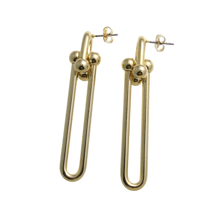 メタルデザインバーピアス 大ぶり 大きめ | VINGTAINE | 詳細画像5 