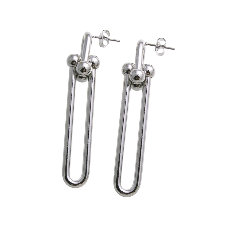 メタルデザインバーピアス 大ぶり 大きめ | VINGTAINE | 詳細画像6 