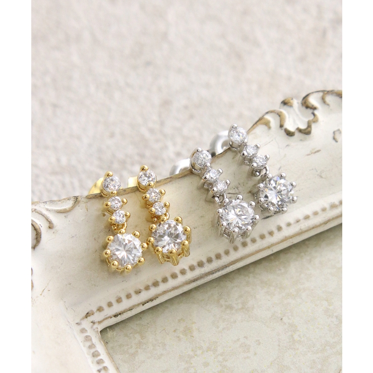 ピアス キュービックジルコニア 小ぶり | VINGTAINE | 詳細画像11 