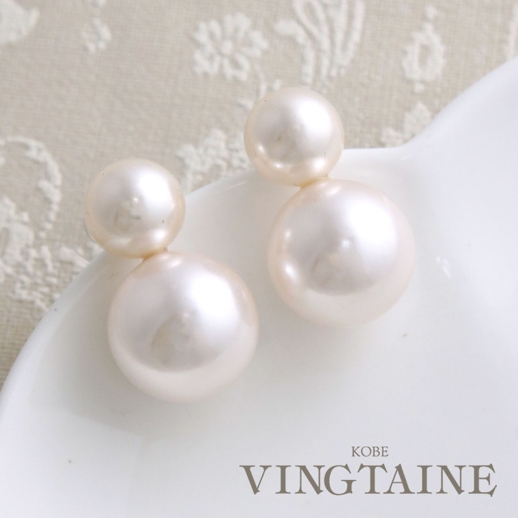 ピアス イヤリング パール | VINGTAINE | 詳細画像1 