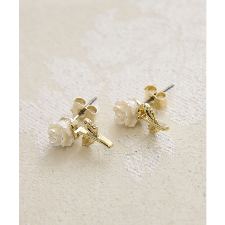 ピアス イヤリング 薔薇 | VINGTAINE | 詳細画像8 