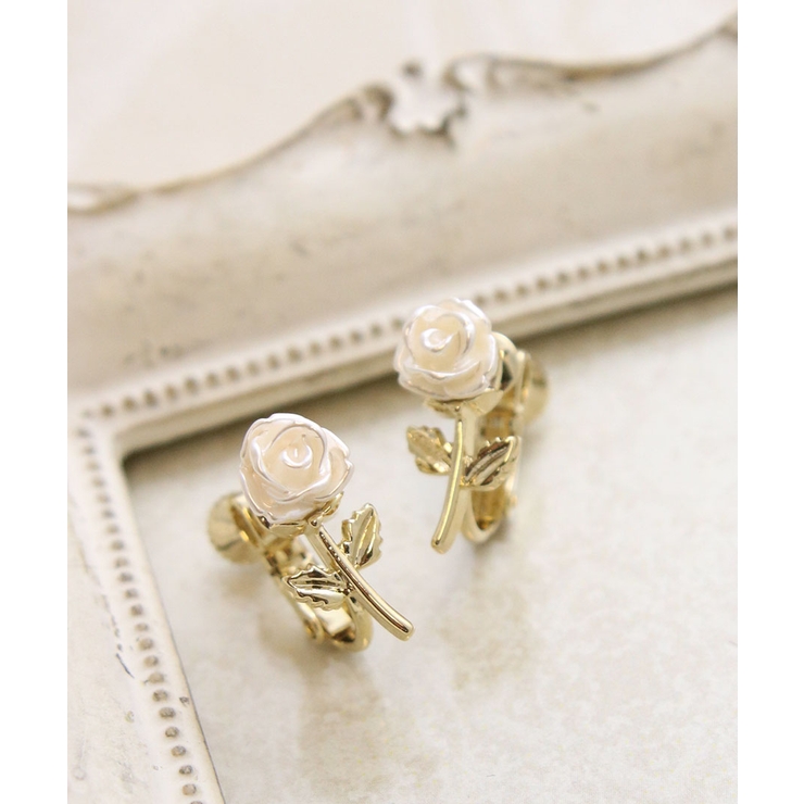 ピアス イヤリング 薔薇 | VINGTAINE | 詳細画像9 