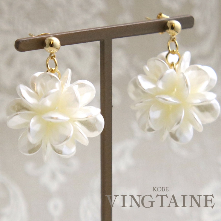 ピアス イヤリング フラワー | VINGTAINE | 詳細画像1 
