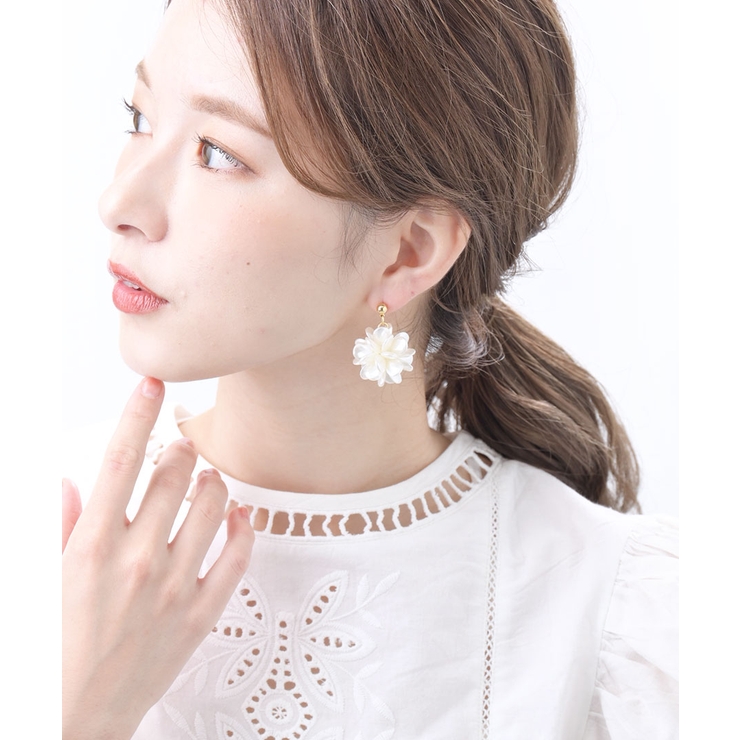 ピアス イヤリング フラワー | VINGTAINE | 詳細画像6 