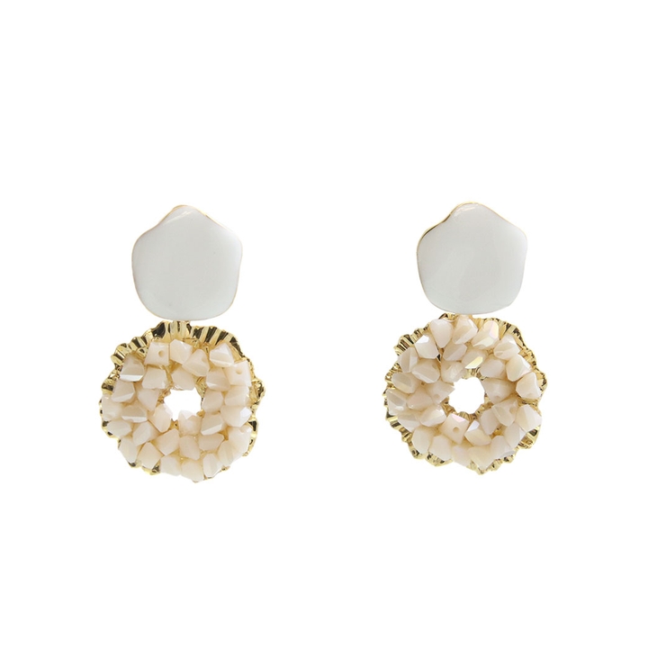 ピアス ガラスビーズ サークル | VINGTAINE | 詳細画像3 