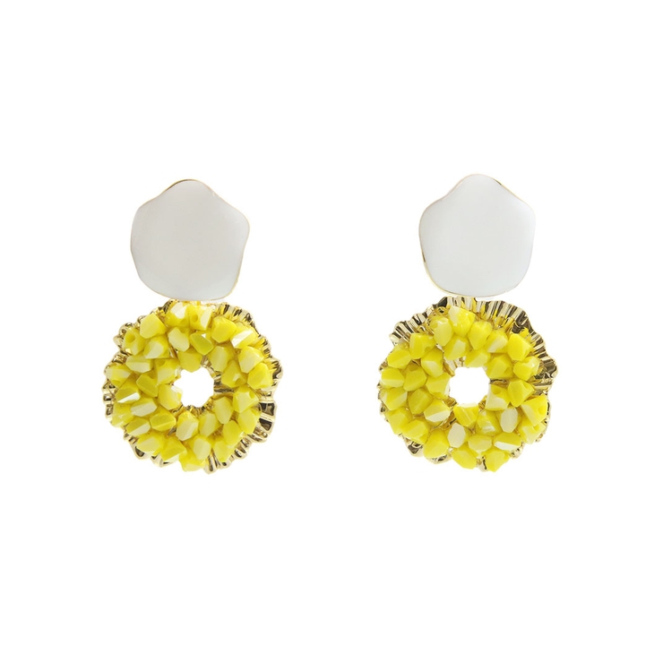 ピアス ガラスビーズ サークル | VINGTAINE | 詳細画像4 