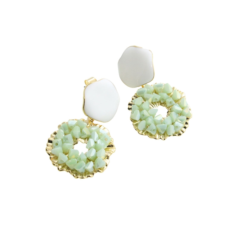 ピアス ガラスビーズ サークル | VINGTAINE | 詳細画像7 