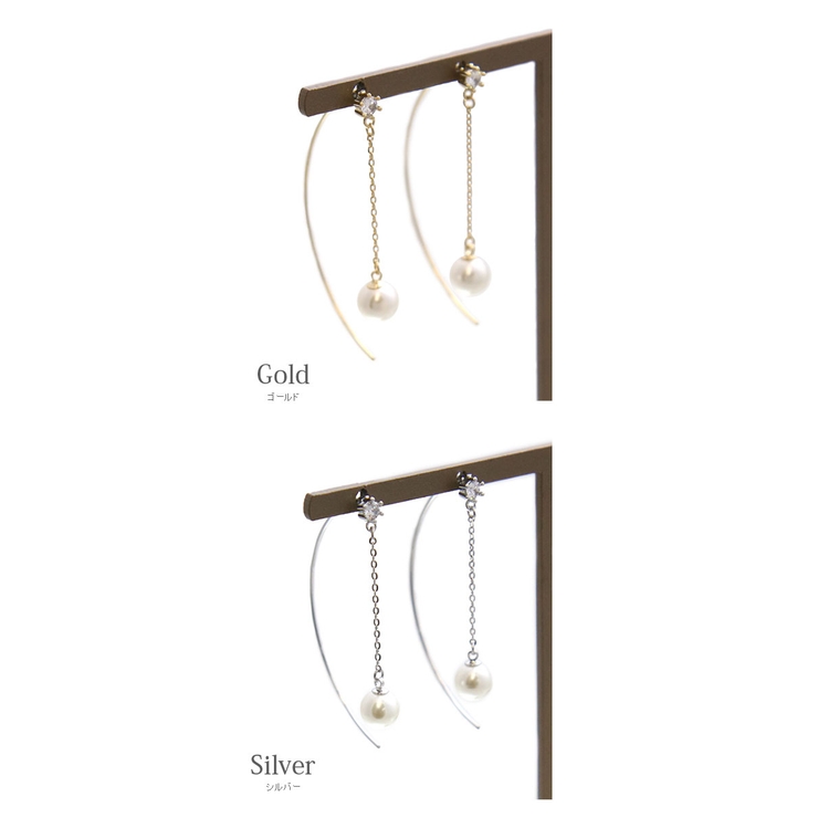 ピアス フック パール | VINGTAINE | 詳細画像2 