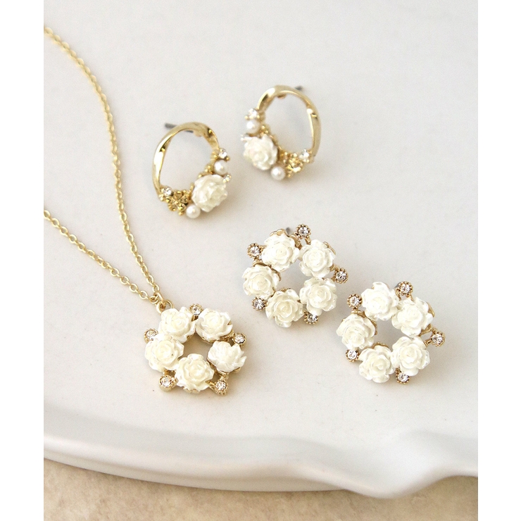 ピアス イヤリング ローズ | VINGTAINE | 詳細画像9 