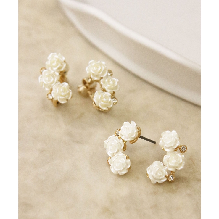 ピアス イヤリング 薔薇 | VINGTAINE | 詳細画像7 