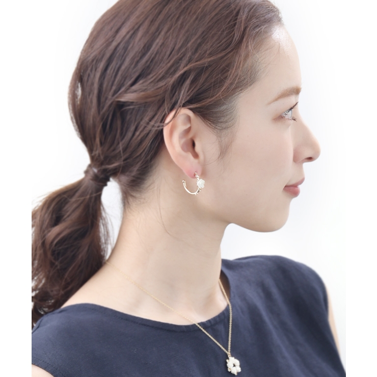 ピアス イヤリング 薔薇 | VINGTAINE | 詳細画像4 