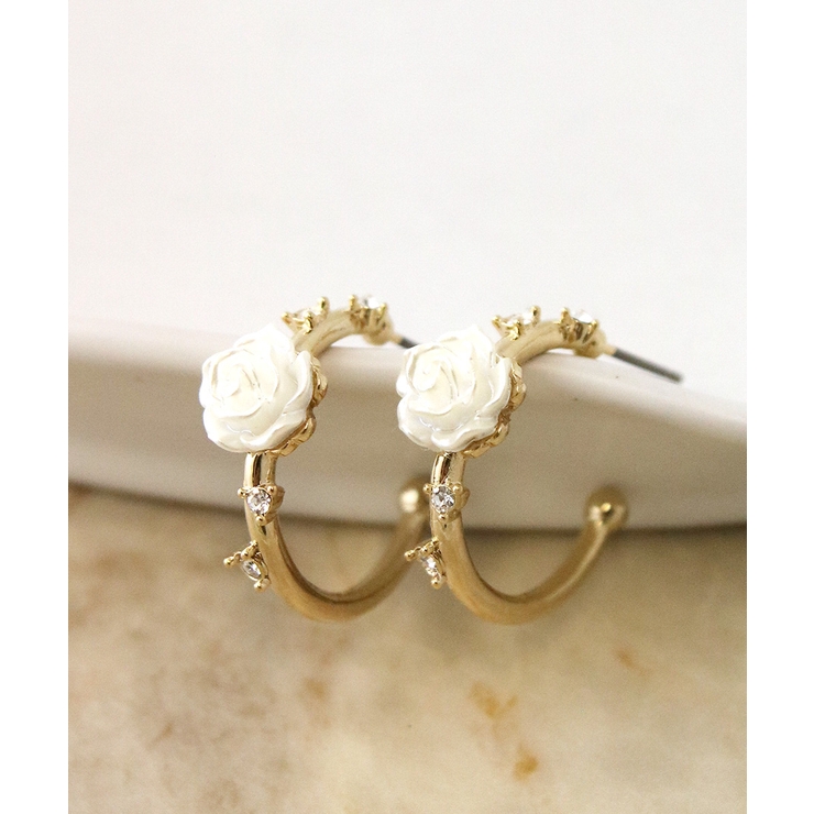 ピアス イヤリング 薔薇 | VINGTAINE | 詳細画像7 