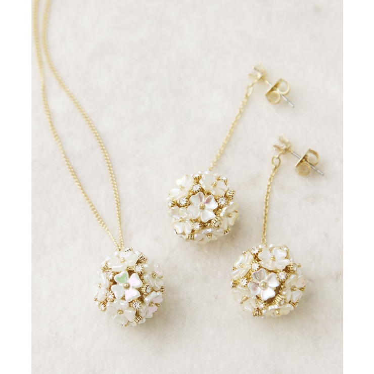 ピアス ロング フラワー | VINGTAINE | 詳細画像11 