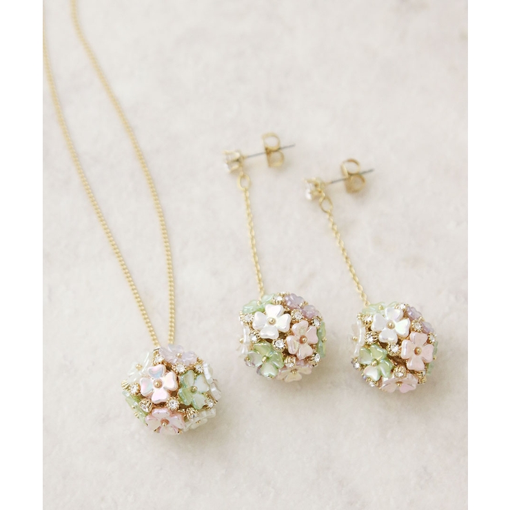 ピアス ロング フラワー | VINGTAINE | 詳細画像12 