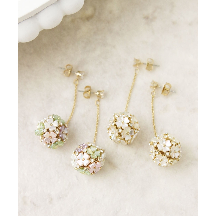 ピアス ロング フラワー | VINGTAINE | 詳細画像8 