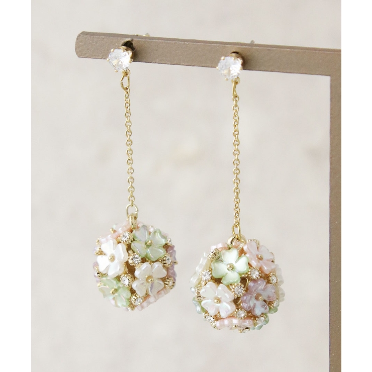 ピアス ロング フラワー | VINGTAINE | 詳細画像10 