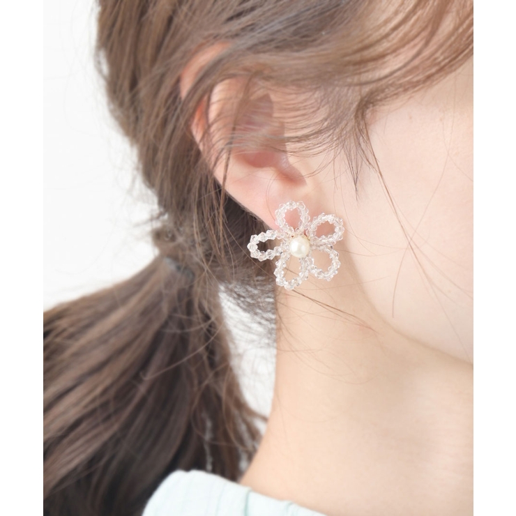 ピアス イヤリング ビーズ | VINGTAINE | 詳細画像4 