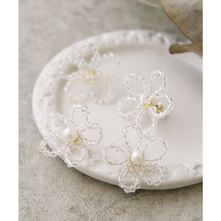 ピアス イヤリング ビーズ | VINGTAINE | 詳細画像8 