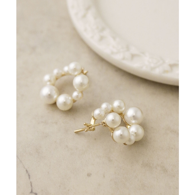 ピアス パール ツイスト | VINGTAINE | 詳細画像7 