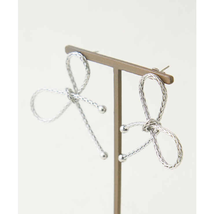 ピアス リボン メタル | VINGTAINE | 詳細画像6 