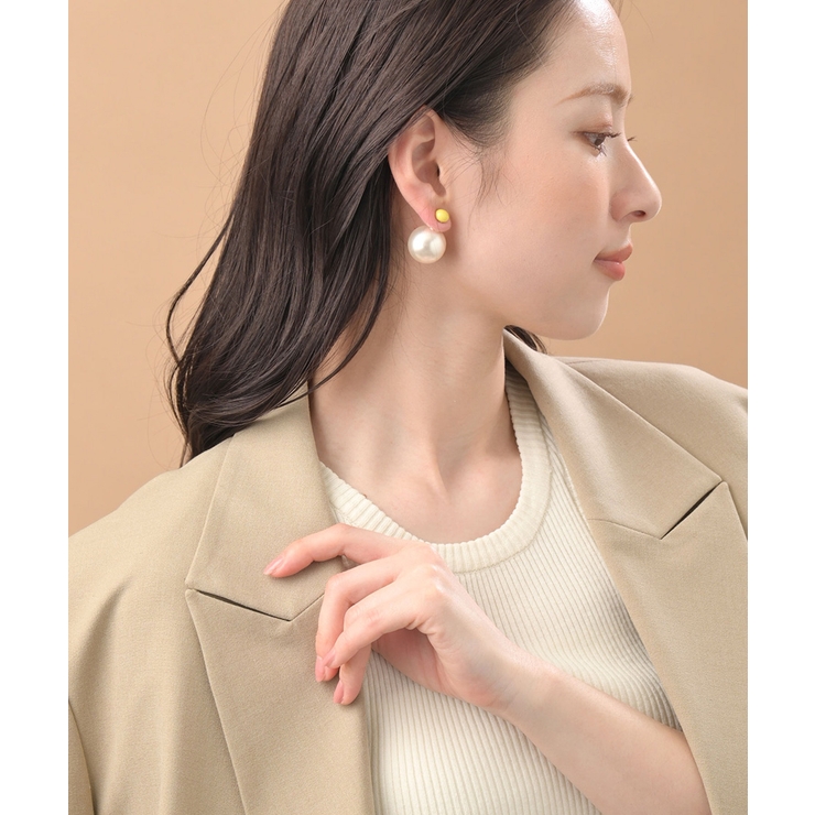 カラフル 2wayピアス パール | VINGTAINE | 詳細画像5 