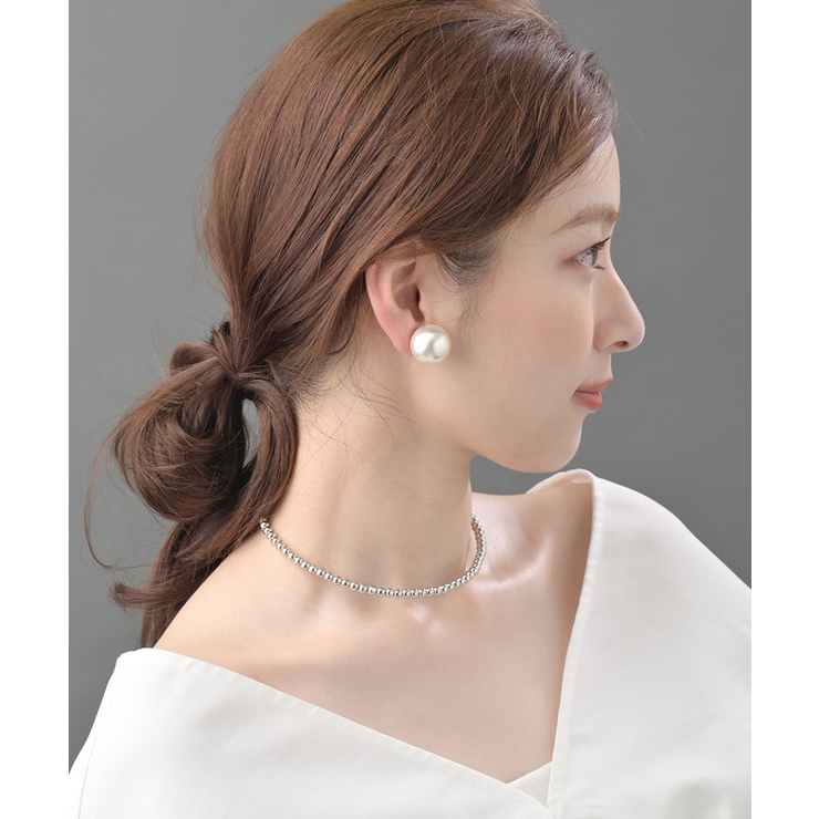 大粒パール ピアス イヤリング | VINGTAINE | 詳細画像4 