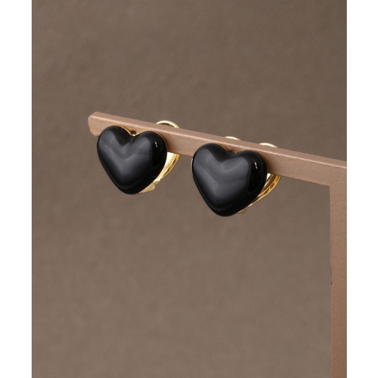 キャッチレスピアス リバーシブル ぷっくりハート | VINGTAINE | 詳細画像5 