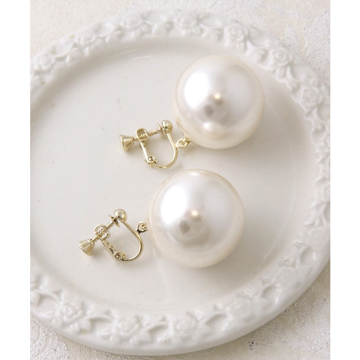 25mmパールピアス イヤリング 揺れる | VINGTAINE | 詳細画像8 
