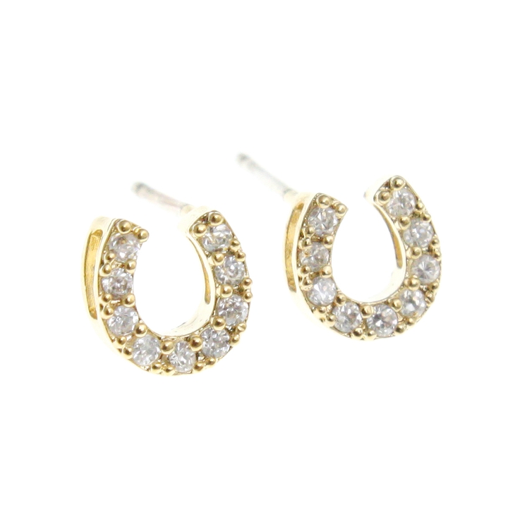 キュービックジルコニアホースシューピアス キュービックジルコニア SILVER9… | VINGTAINE | 詳細画像2 