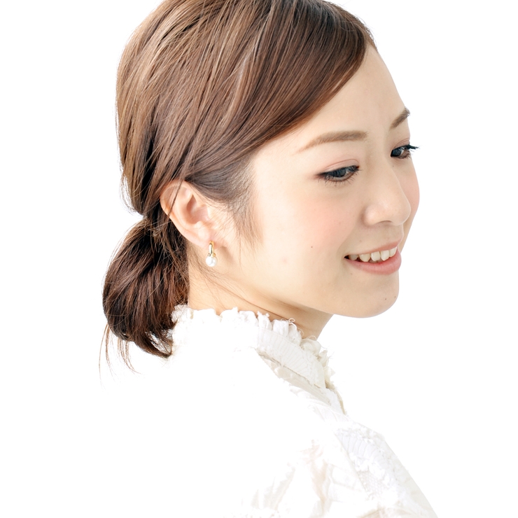 シンプルパールピアス / P2-27 | VINGTAINE | 詳細画像8 