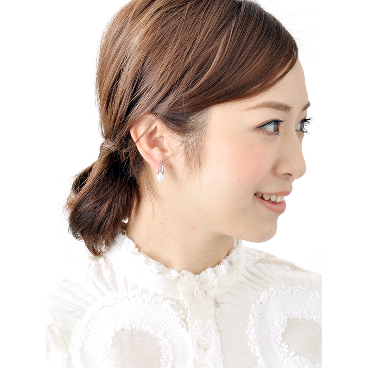 シンプルパールピアス / P2-27 | VINGTAINE | 詳細画像9 