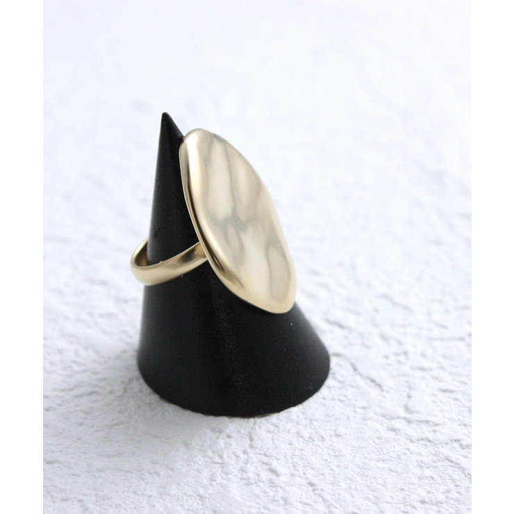 ウェーブプレートリング シンプル ゴールド | VINGTAINE | 詳細画像6 