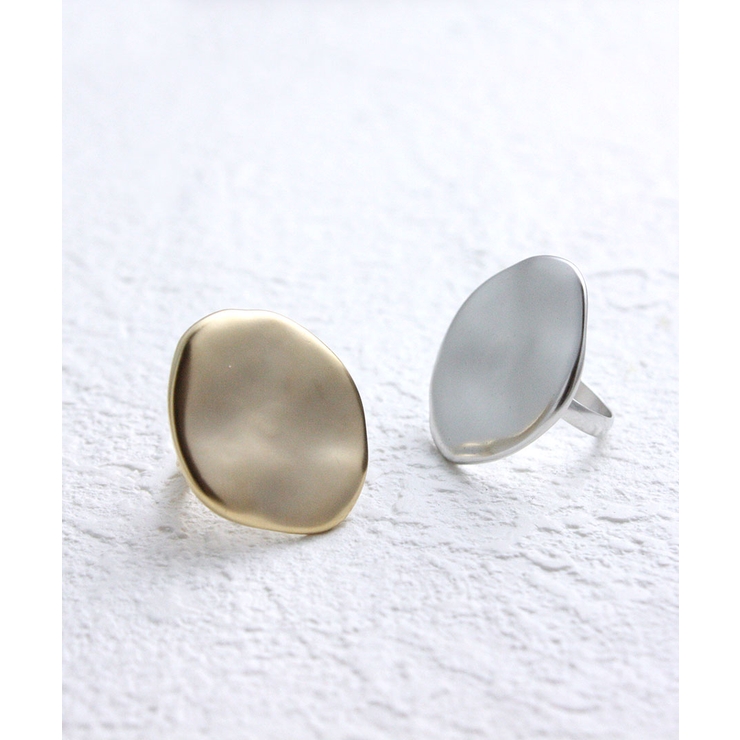 ウェーブプレートリング シンプル ゴールド | VINGTAINE | 詳細画像7 