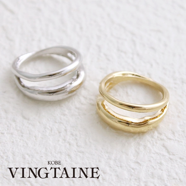 2連風カジュアルリング ボリューム 大人っぽい 品番 Vtna 神戸ヴァンテーヌ コウベヴァンテーヌ のレディース ファッション通販 Shoplist ショップリスト