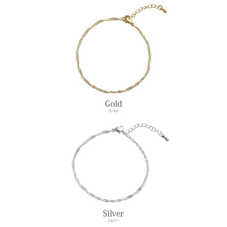 ブレスレット ステンレス チェーン | VINGTAINE | 詳細画像2 