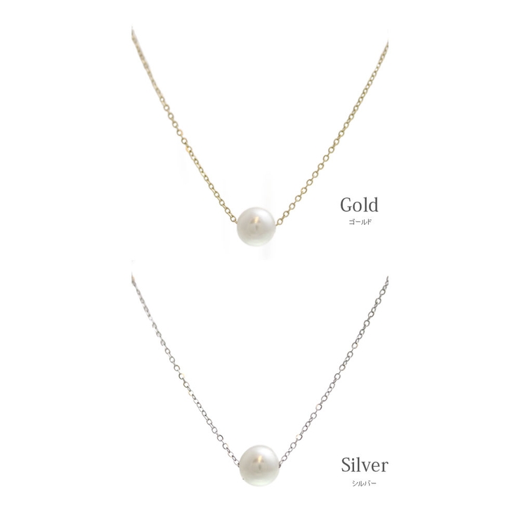 ネックレス 一粒パール チェーン | VINGTAINE | 詳細画像2 