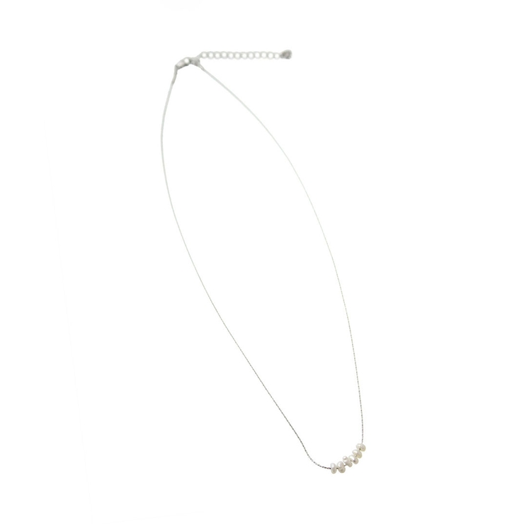 淡水パールステンレスネックレス 金アレ対応 小粒パール | VINGTAINE | 詳細画像11 