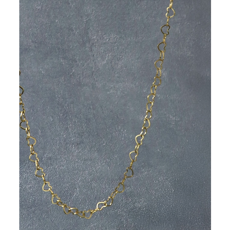 ゴールド | ステンレス ハートチェーン ネックレス | VINGTAINE