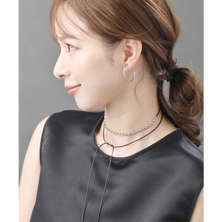 ステンレス フープイヤリング (S) | VINGTAINE | 詳細画像3 