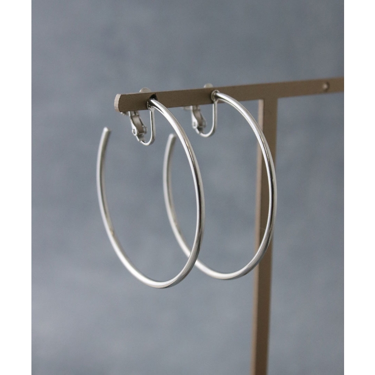 ステンレス フープイヤリング (L) | VINGTAINE | 詳細画像9 