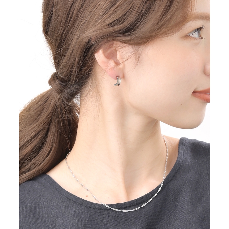 NEW!2wayニュアンスシェルピアス／サージカルステンレス NEW!2wayニュアンスシェルピアス／サージカルステンレス レジン