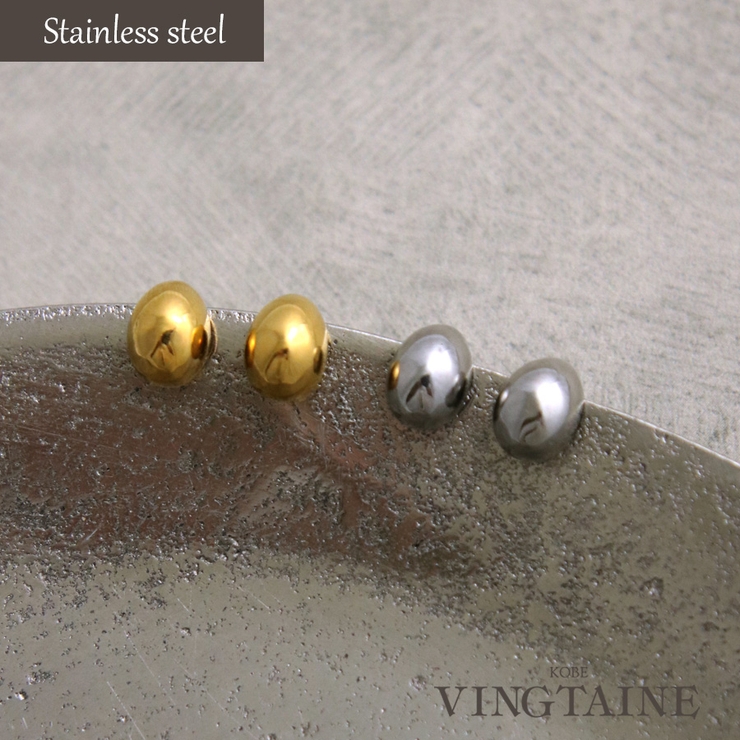 ピアス サージカルステンレス ドロップ | VINGTAINE | 詳細画像1 