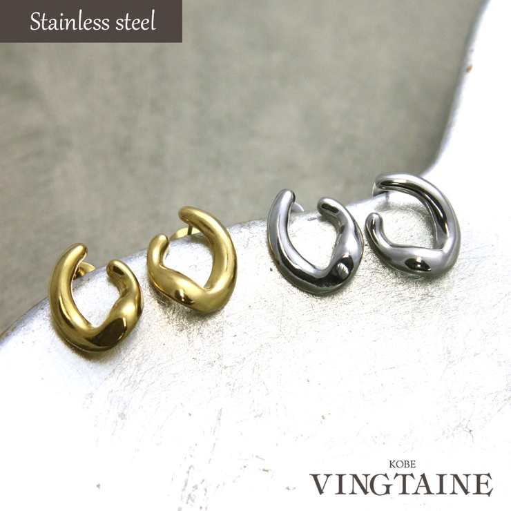 ピアス ステンレス ニュアンス | VINGTAINE | 詳細画像1 