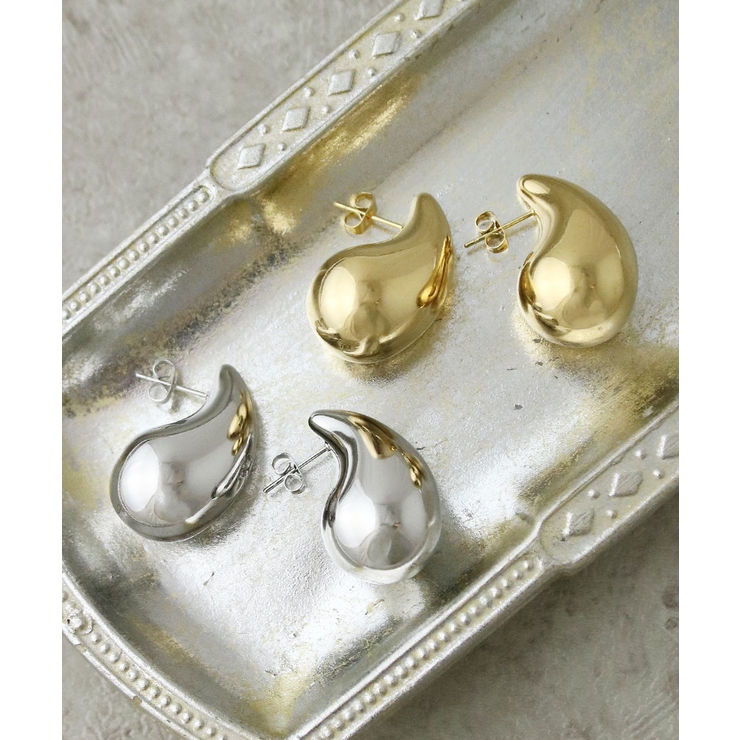 ピアス ぽってり ドロップ | VINGTAINE | 詳細画像12 