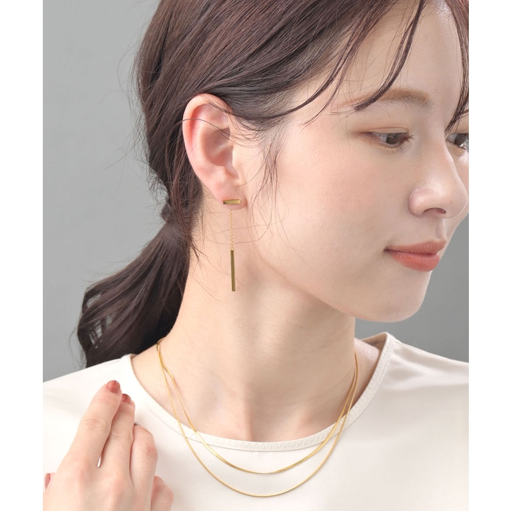 バーピアス ステンレスアクセ 2WAY | VINGTAINE | 詳細画像2 