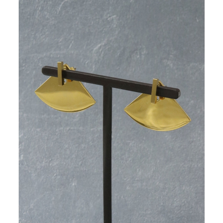 ピアス 扇型プレート ステンレスアクセ | VINGTAINE | 詳細画像9 