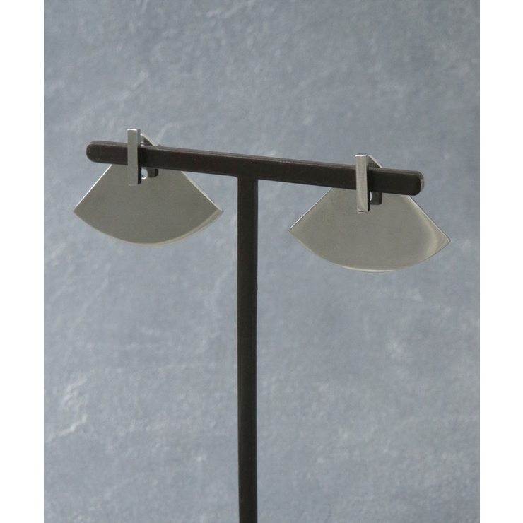 ピアス 扇型プレート ステンレスアクセ | VINGTAINE | 詳細画像10 