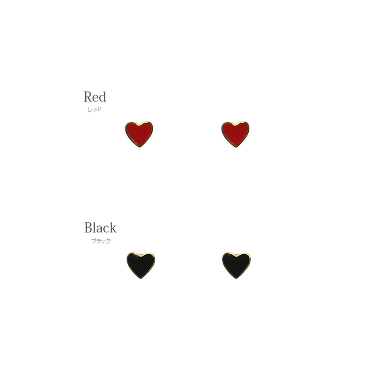 ミニハートピアス 小ぶり 上品 | VINGTAINE | 詳細画像14 