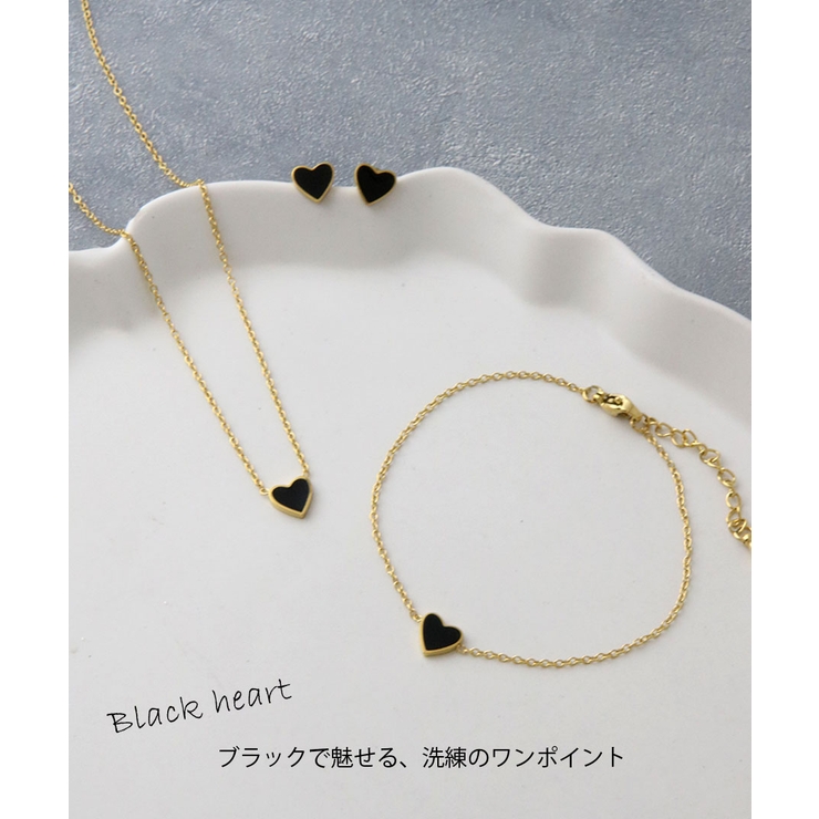 ミニハートピアス 小ぶり 上品 | VINGTAINE | 詳細画像15 