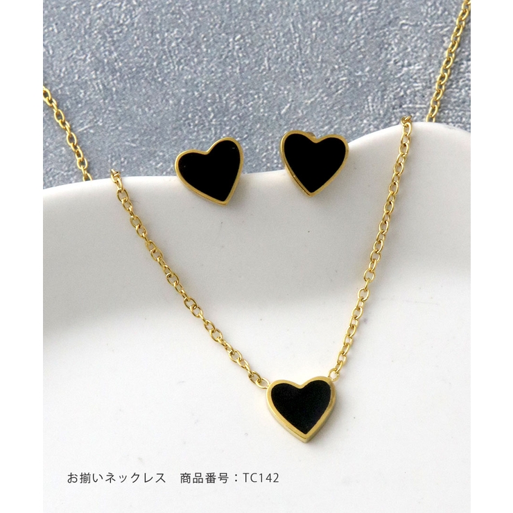 ミニハートピアス 小ぶり 上品 | VINGTAINE | 詳細画像9 